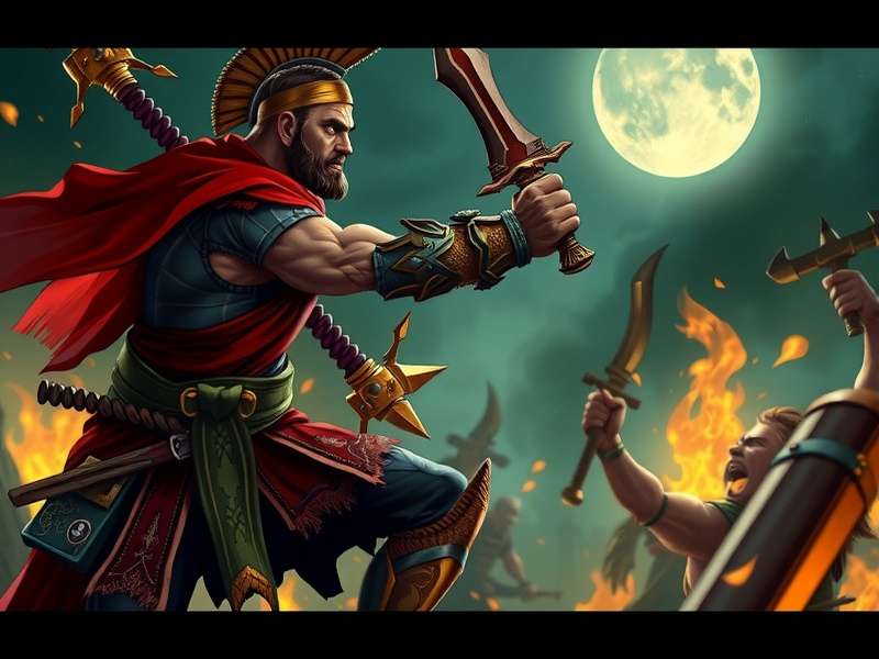 Ahmedabad Fierce Warrior Combat Scene